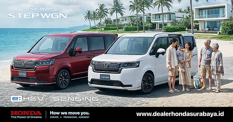 New Honda STEP WGN Surabaya